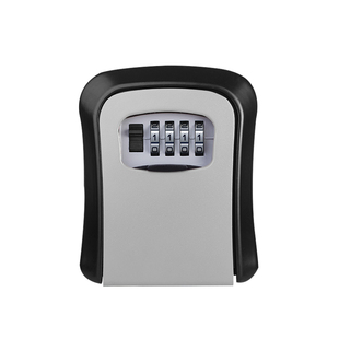 装修钥匙密码盒工地猫眼钥匙盒民宿大门壁挂式收纳密码锁金属防盗