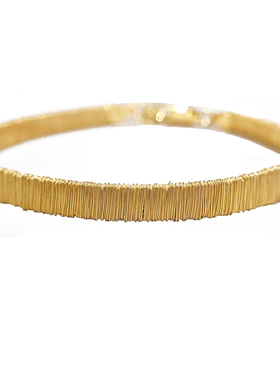 意大利进口正品金丝女18k手链