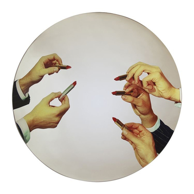 意大利口红个性ins风镜子