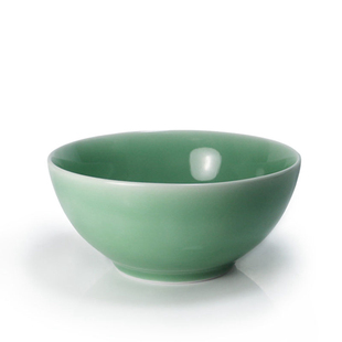 小小利青瓷陶瓷面碗汤碗大海碗中式牛肉拉面碗大碗家用碗弦纹创意