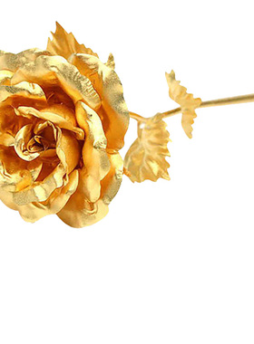 礼盒创意浪漫生日朋友金箔玫瑰花