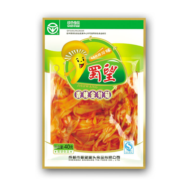 蜀望金针菇香辣四川特产麻辣即食