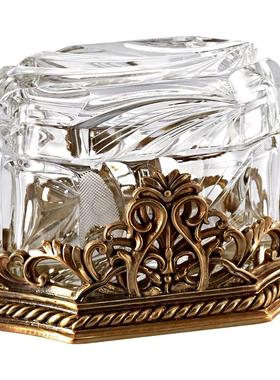 凤凰美居奢华欧式水晶玻璃茶几