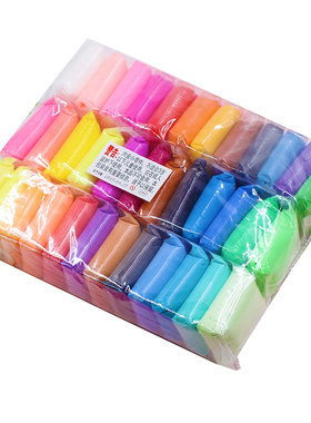 diy色彩泥幼儿园手工超轻粘土