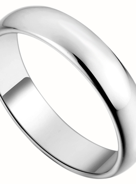 光面素圈戒指环简约结婚道具男女