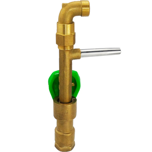 RUNYIN润茵1寸黄铜快速取水器6分25绿化补水栓取水杆弯头取水阀