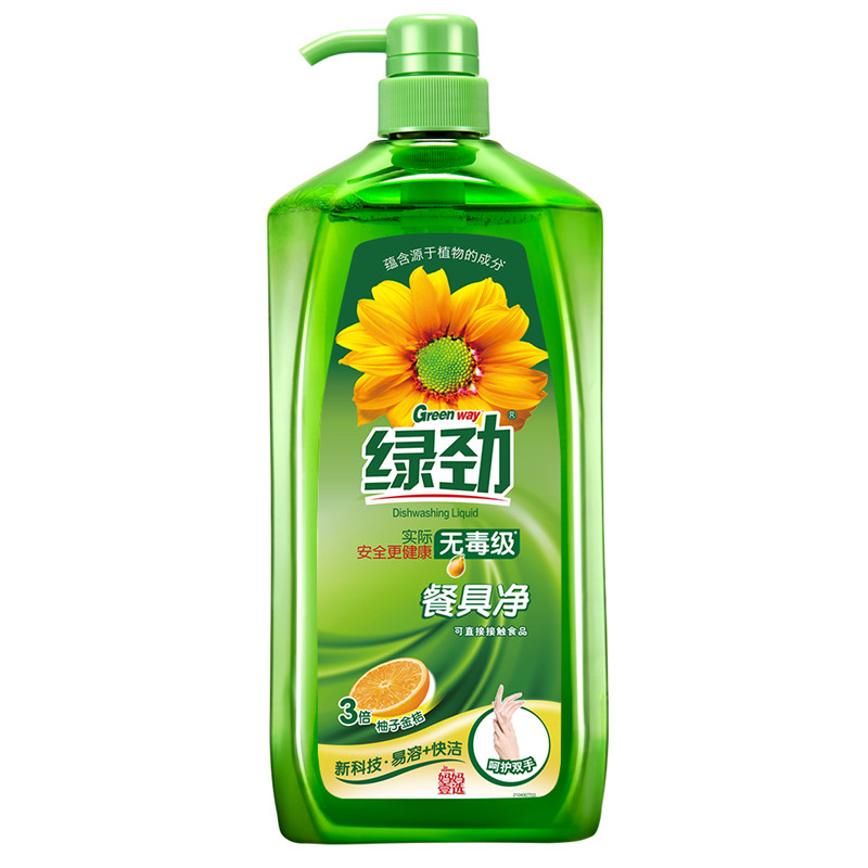 妈妈壹选绿劲洗洁精2kg*6瓶