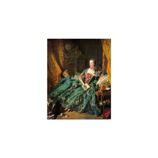 印花DMC纯棉绣线十字绣大幅 人物 世界名画 油画 蓬帕杜夫人