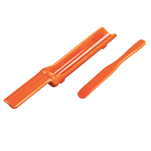 密胺塑料虾滑模具特色酒店火锅店创意竹筒肉丸子制作器鱼滑装盘器