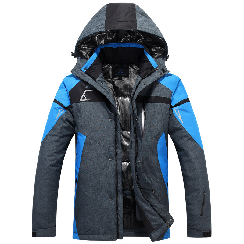 男秋冬户外男款保暖防水滑雪服