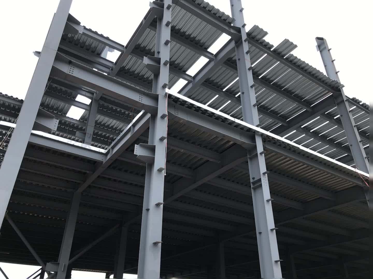 Custom Made Low Carbon Steel Second Hand Steel Structures For Sale