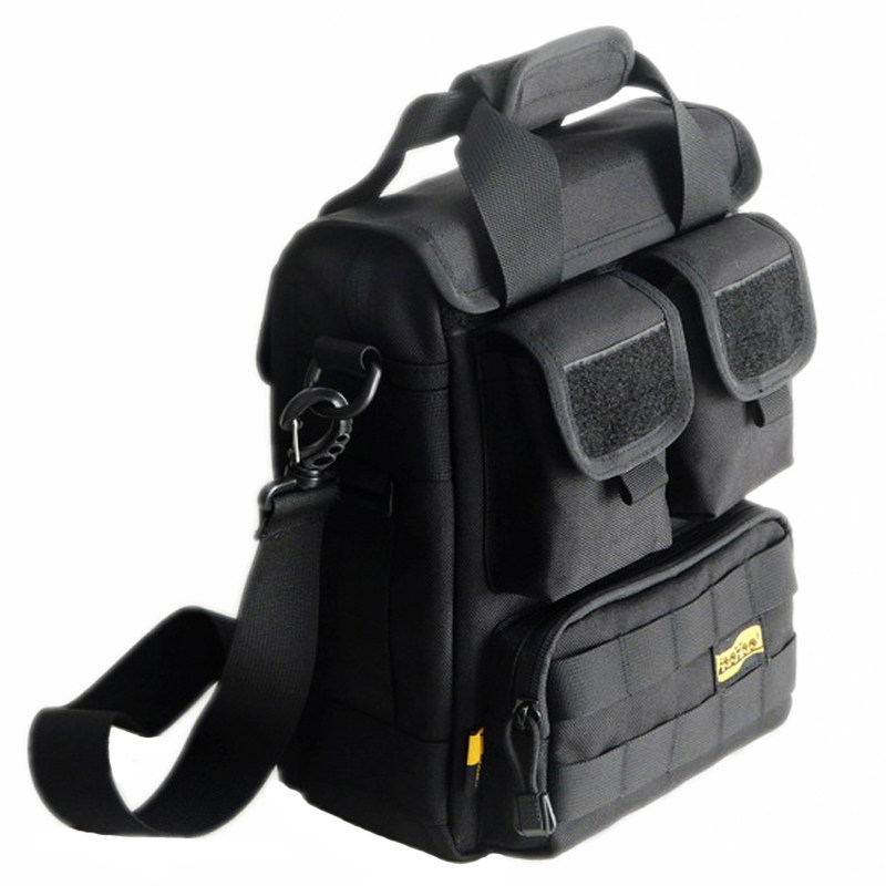 路游A65 高档尼龙军旅风竖款单肩男背包/手提/斜挎户外休闲随身包