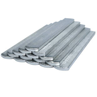 电镀钢板负重背心绑腿手配重通用圆头铅块填充物运动跑步健身铁块