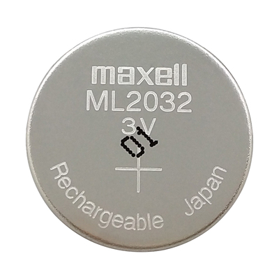 Maxell万胜可充电纽扣3v