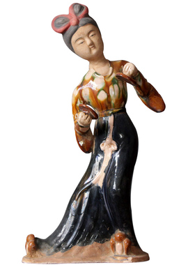 彩绘手工艺术品古玩软装家居摆设