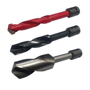 电动扳手钻头夹转换器加长木工麻花钻头模板钻转换头架子工木钻头