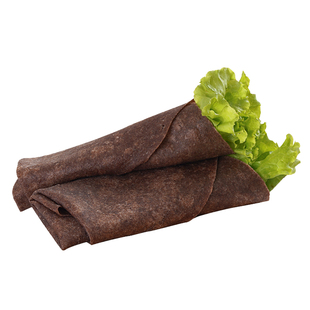 黑全麦卷饼皮荞麦卷饼黑麦卡低脂粗粮主食减早餐无油无糖精手抓饼