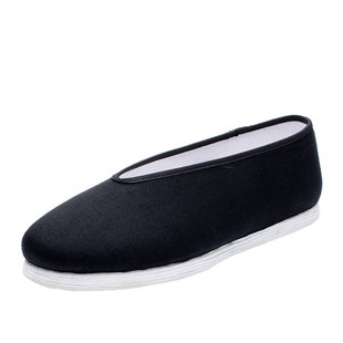 颐福元老北京布鞋男千层底布鞋经典爸爸圆口鞋手工休闲单鞋散步鞋