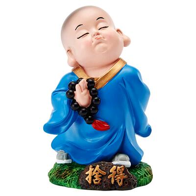 妙工坊可爱风家居书房隔板小沙弥