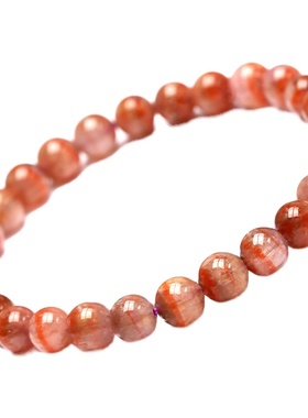 极光手23水晶天然紫钛晶手链