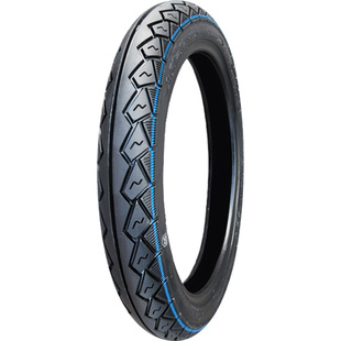 道路驰轮胎2.50-17摩托车外胎内胎前轮直纹250一17寸弯梁助力后胎