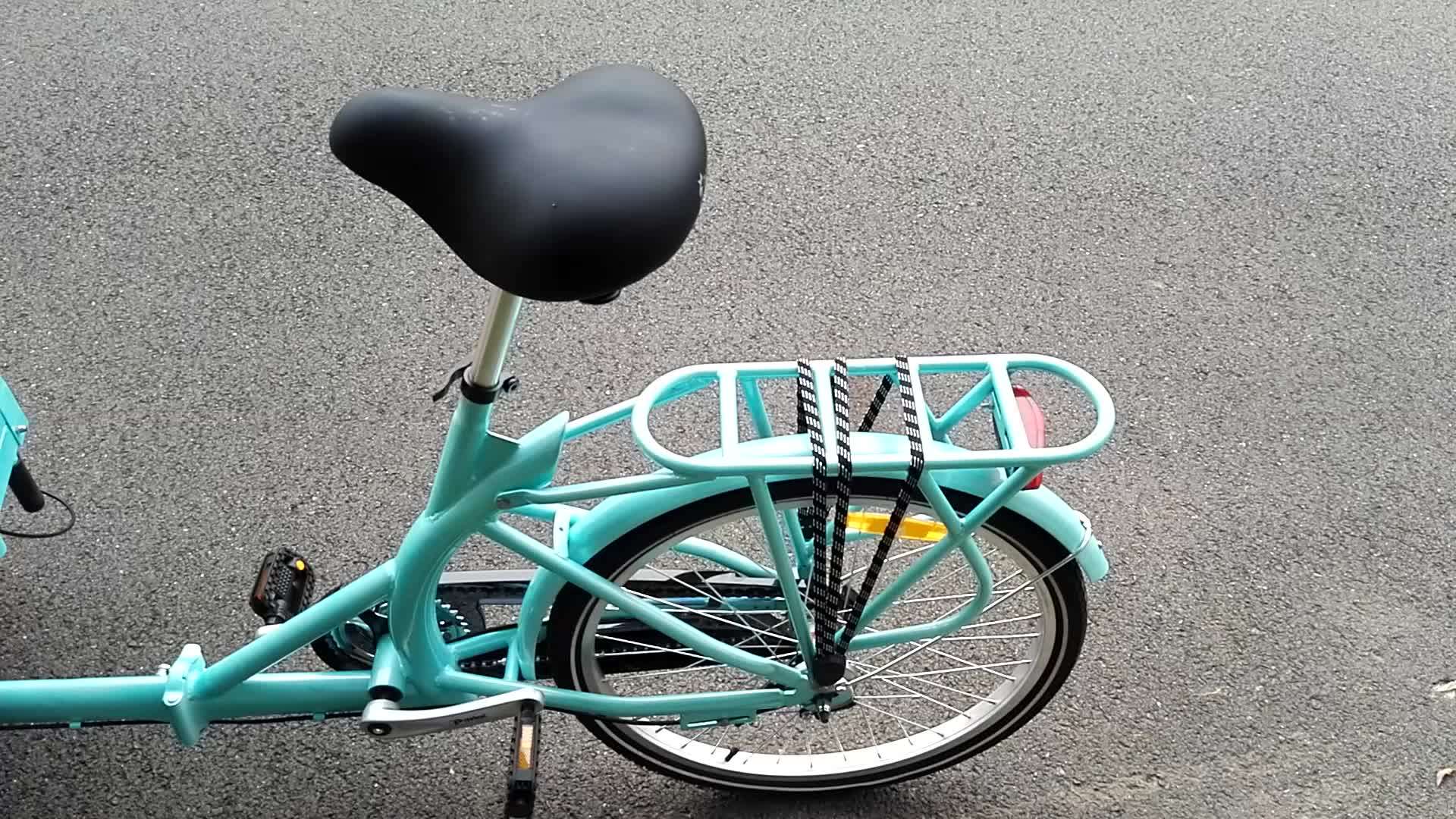 Three Wheel Reverse Tricycle Front Loading Cargo Bike With Folding Frame - Buy Cargo Bike 