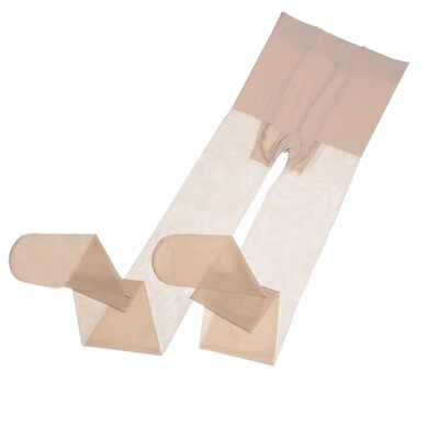 爽逸哑光裸色脚尖透明耐穿丝袜