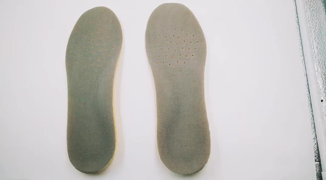 Cork Cushion Shoe Insert Insole Printing Designs With Breathable Air