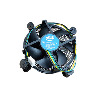 intel英特尔i3i5cpu散热器1150 1151 1155铜芯温控静音风扇1200