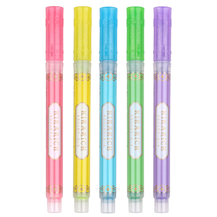 日本斑马ZEBRA KIRARICH闪亮珠光荧光笔手账涂鸦标记萤光笔WKS18