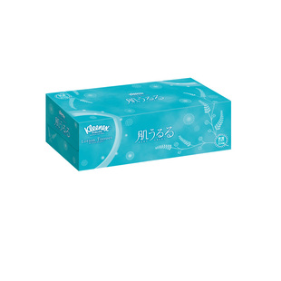 10盒kleenex面巾纸肌うるる天然植物保湿204抽 7天日本直邮30天达