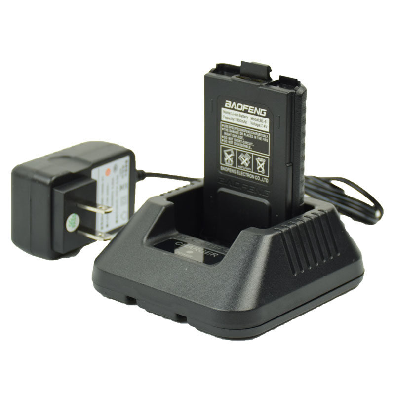 宝峰对讲机 UV-5R座充 uv5r锂电池分体充电器 宝锋手持机一体充