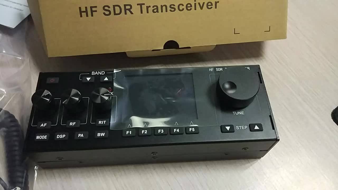 HF radio 0.5-30mhz SDR transceiver with screen touch pcb
