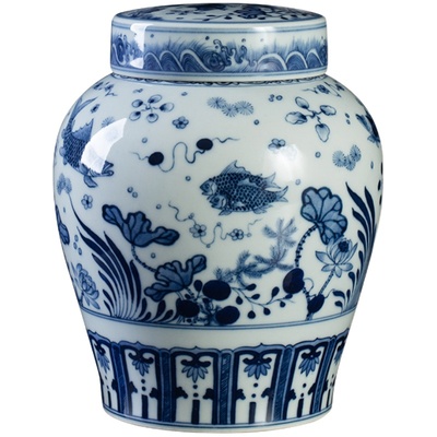 钟家窑茶叶罐高档纯手工