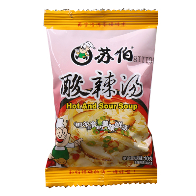 苏伯速食汤酸辣汤12g即食蔬菜汤