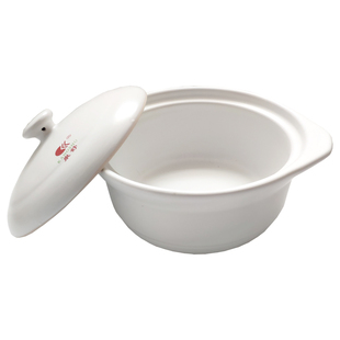 康舒陶瓷小砂锅汤锅熬粥家用单人明火耐高温平底大容量炖肉锅纱锅