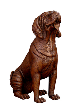 徽匠铜韵十二卡斯罗护卫犬摆件