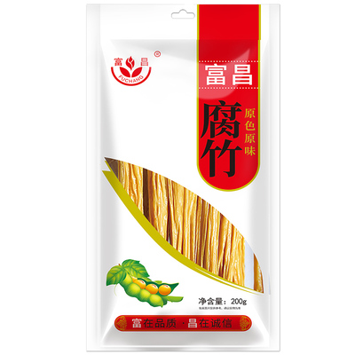 富昌速泡腐竹200g干货纯正