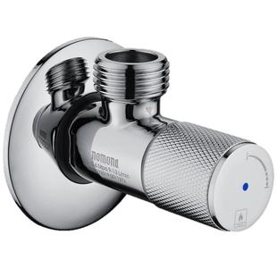 雷井4分铜八字阀热水器6分壁挂炉国标四分龙头冷热水加长三角阀