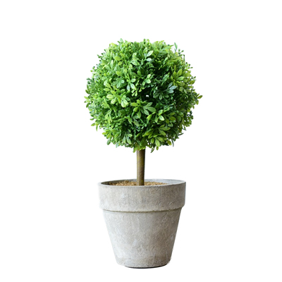 复古桌面创意树球摆设仿真植物