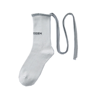 樱田川岛中筒袜潮牌绑带交叉学院洛丽塔日系ins软妹长筒小腿袜COS