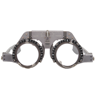 眼镜验光设备钛架试戴架验光试镜架瞳距可调试镜架钛合金验光架