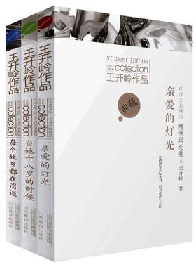 王开岭作品三册 中学生典藏版 正版 每个故乡都在消逝 亲爱的灯光 当她十八岁的时候 铁凝赵丽宏散文集 课外青少年文学阅读