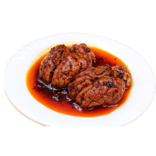 自贡香辣脑花2个装酱香脑花四川特色即食熟食小吃辣椒红油猪脑花