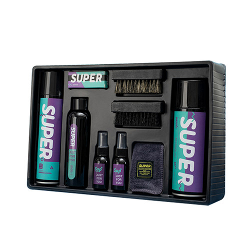super洗鞋神器AJ球鞋清洁护理套装椰子防水喷雾剂小白鞋清洗刷鞋