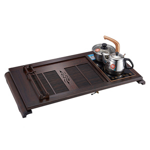 汉唐实木烧水壶全自动功夫茶具