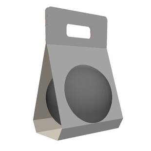 网红球托定制透明塑料圆球马卡龙球结婚吊球波奇饭打包装纸盒定做