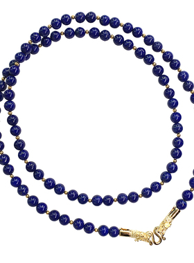 青金石龙头佛牌吊坠链郭德纲同款