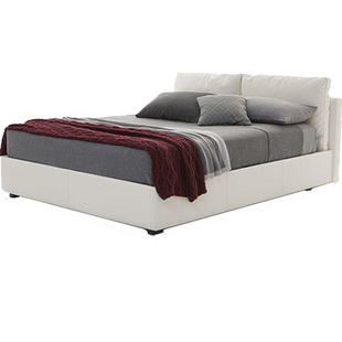 悠云家居家具真皮艺床高端定制massimo双人床可定制大床网红婚床