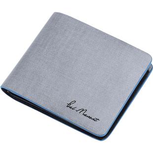 男士钱包真皮短款超薄年轻人时尚牛皮皮夹短款零钱包送男朋友礼物